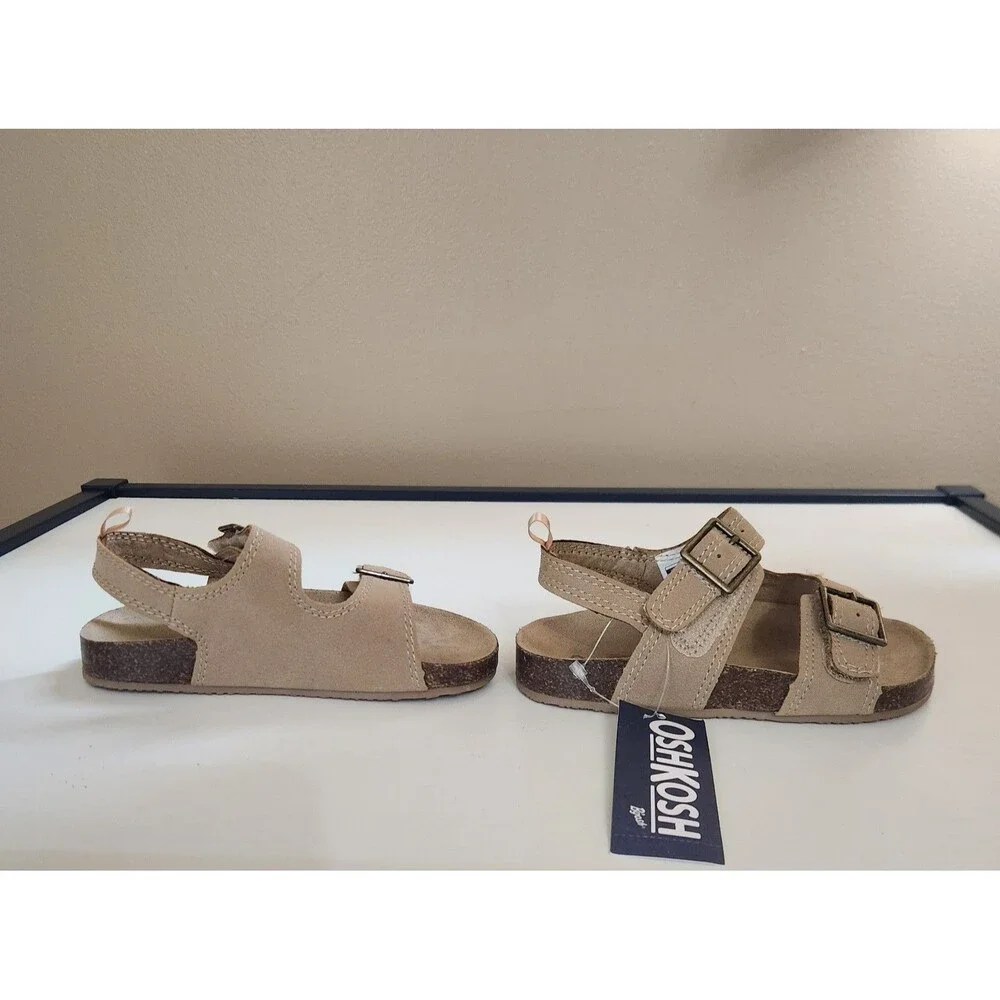 Oshkosh B'Gosh Bruno Tan Sandals Toddler Size 9